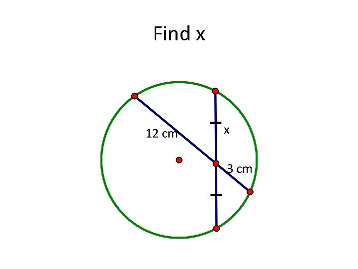 Find x 