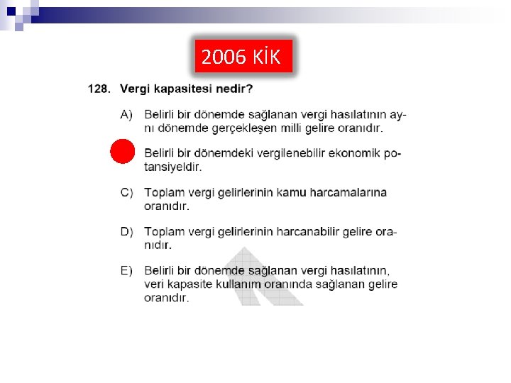 2006 KİK 