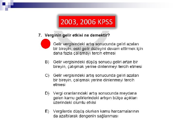 2003, 2006 KPSS 