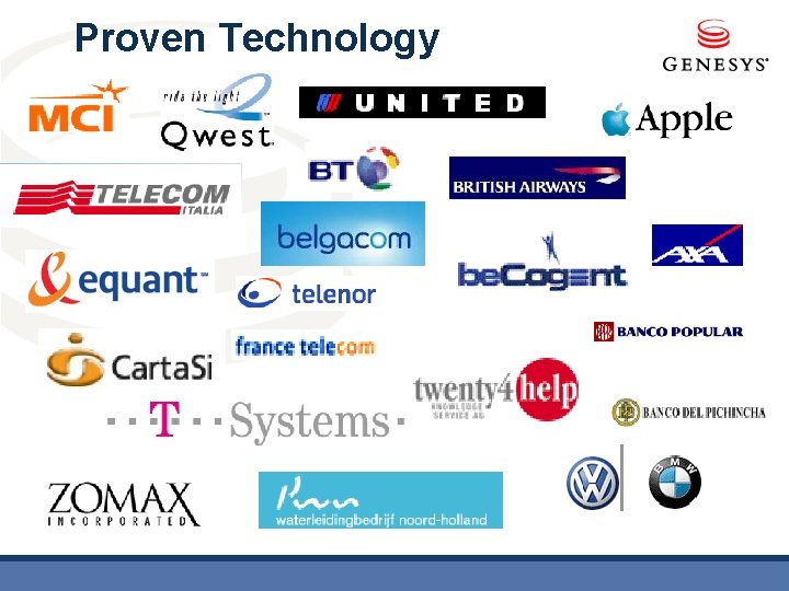 Proven Technology 