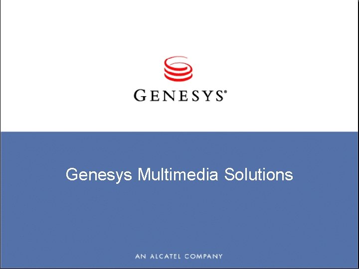 Genesys Multimedia Solutions 