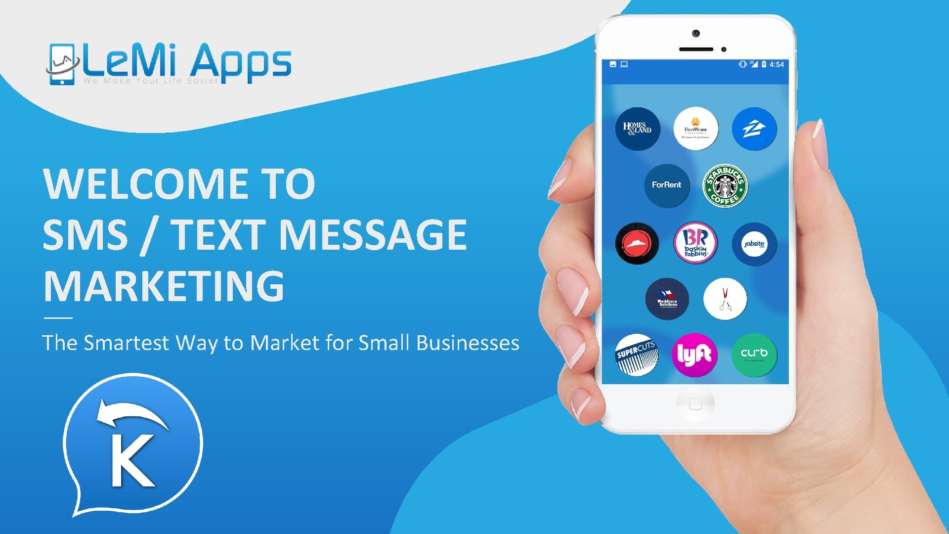 WELCOME TO SMS / TEXT MESSAGE MARKETING The Smartest Way to Market for Small WELCOME TO SMS / TEXT MESSAGE MARKETING The Smartest Way to Market for Small