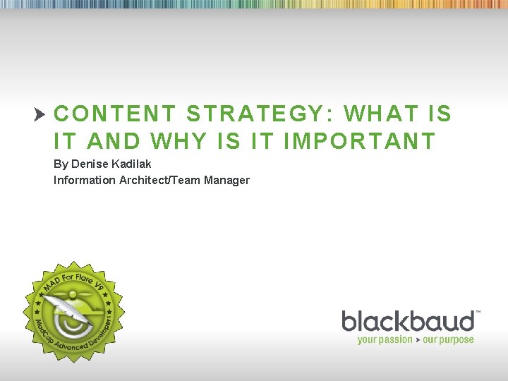 CONTENT STRATEGY WHAT IS IT AND WHY IS