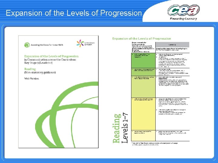 Expansion of the Levels of Progression 
