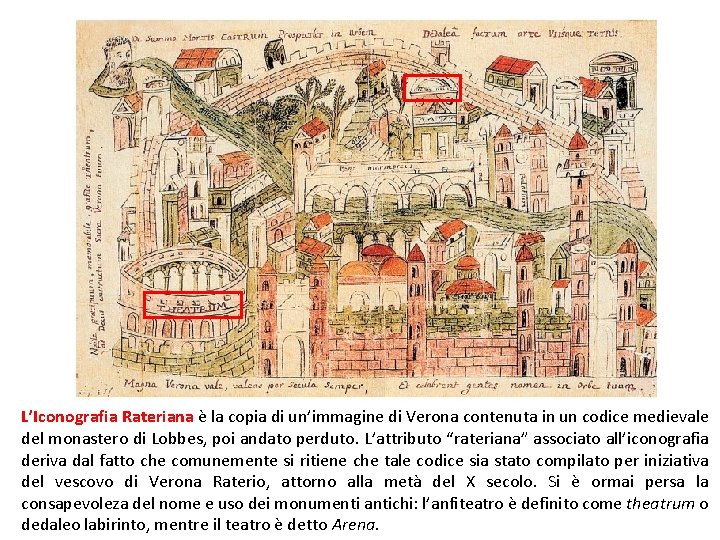L’Iconografia Rateriana è la copia di un’immagine di Verona contenuta in un codice medievale