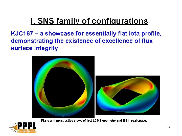 I. SNS family of configurations KJC 167 – a showcase for essentially flat iota I. SNS family of configurations KJC 167 – a showcase for essentially flat iota