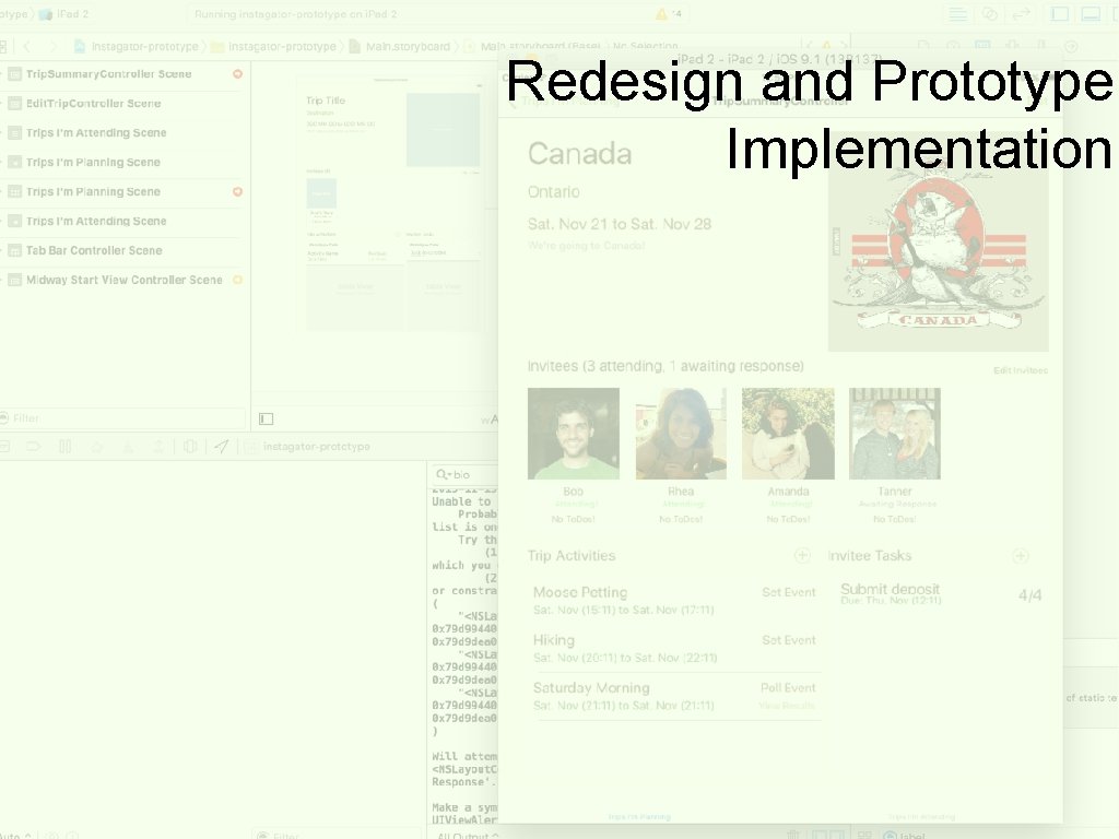 Redesign and Prototype Implementation 