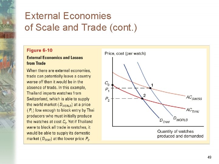 External Economies of Scale and Trade (cont. ) 49 