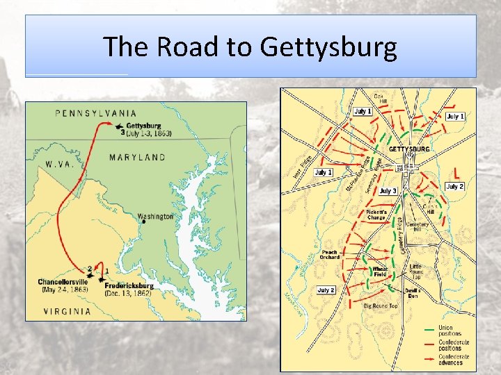 The Road to Gettysburg 