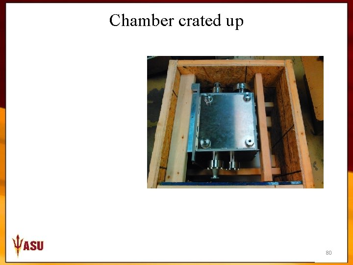 Chamber crated up 80 