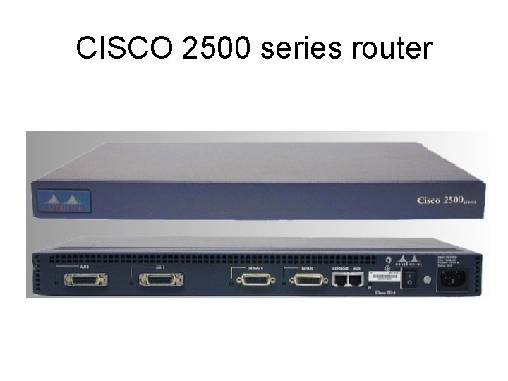 CISCO 2500 series router 