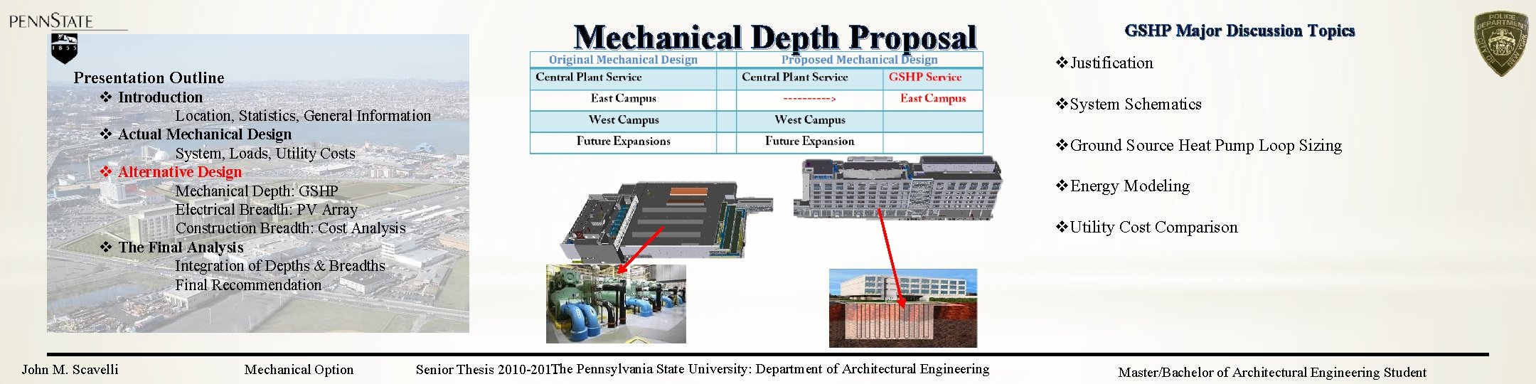 Mechanical Depth Proposal Presentation Outline v Introduction Location, Statistics, General Information v Actual Mechanical