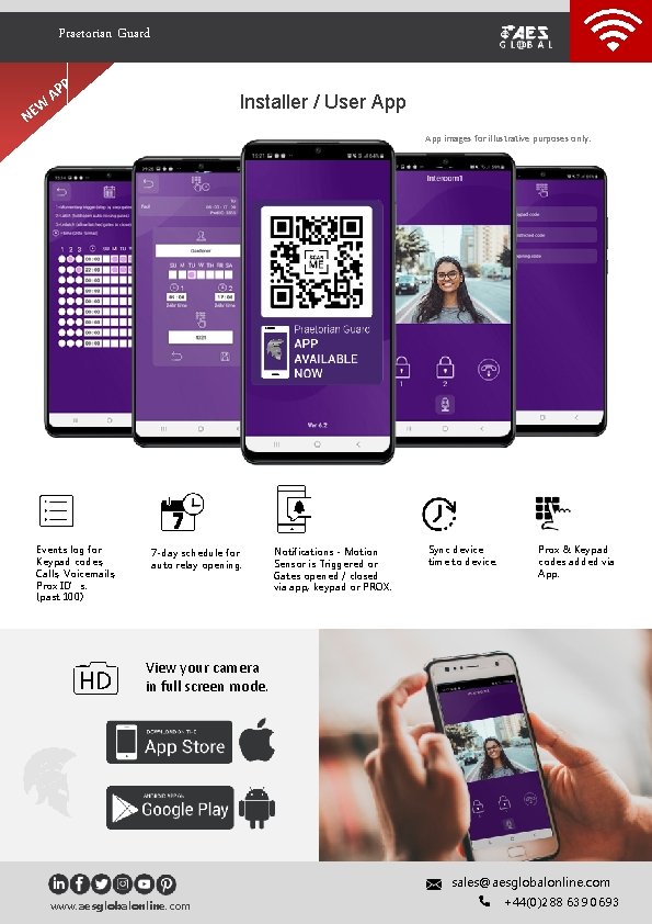 Praetorian Guard P W NE AP Installer / User App images for illustrative purposes Praetorian Guard P W NE AP Installer / User App images for illustrative purposes