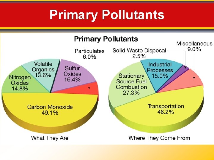 Primary Pollutants 