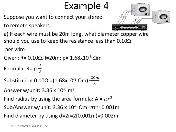 Example 4 • © 2014 Pearson Education, Inc. 