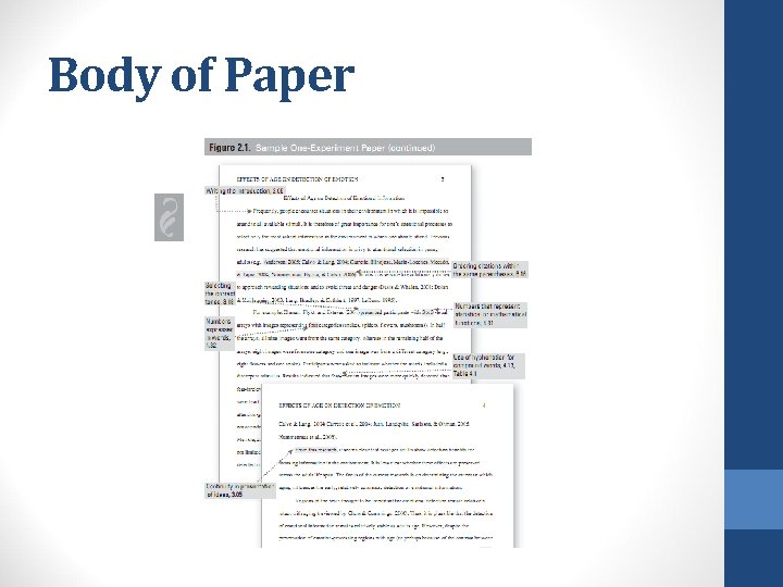 APA Citation and References Format What is APA