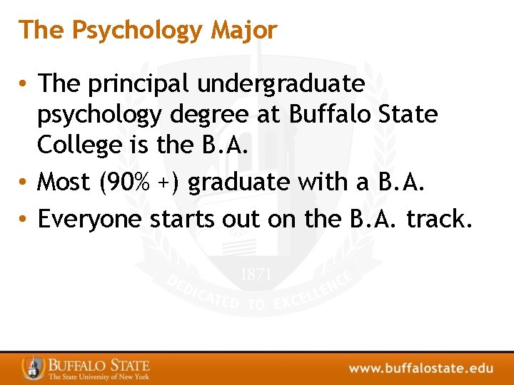 Class of 2020 Psychology Majors and Families