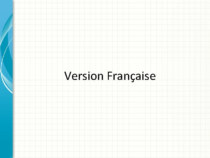 Version Française 