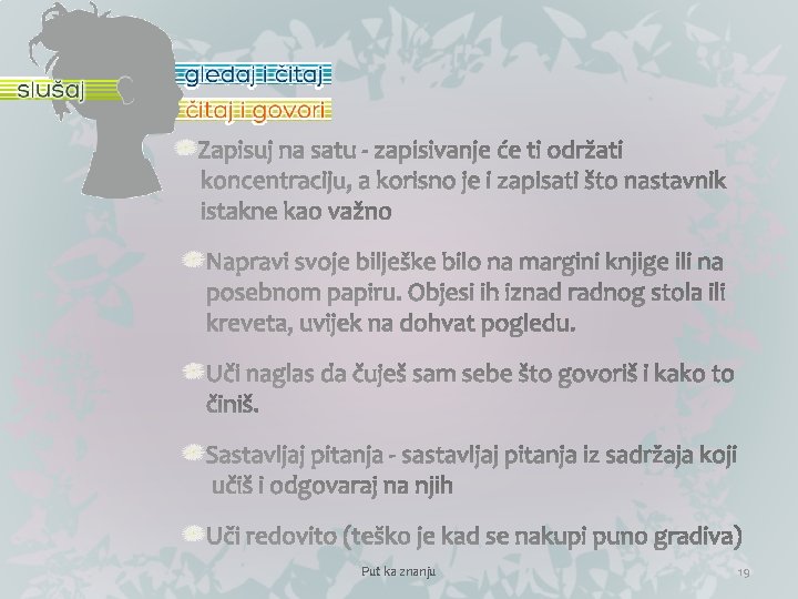 Put ka znanju 19 