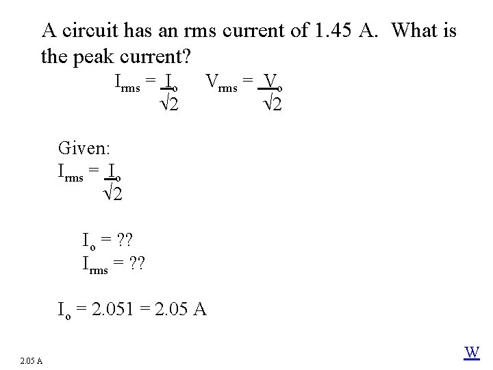 I Rms Derivation Alternating Current and RMS Derivation Whiteboards Alternating Current