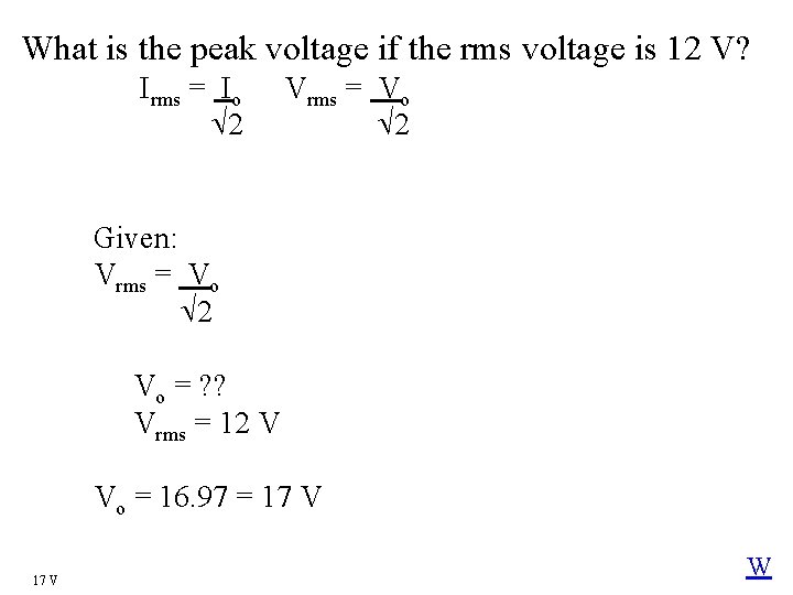 I Rms Derivation Alternating Current and RMS Derivation Whiteboards Alternating Current
