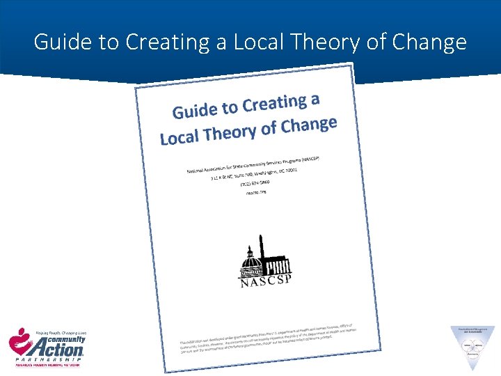 Guide to Creating a Local Theory of Change 