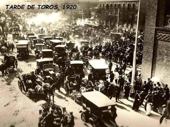 TARDE DE TOROS, 1920 TARDE DE TOROS, 1920