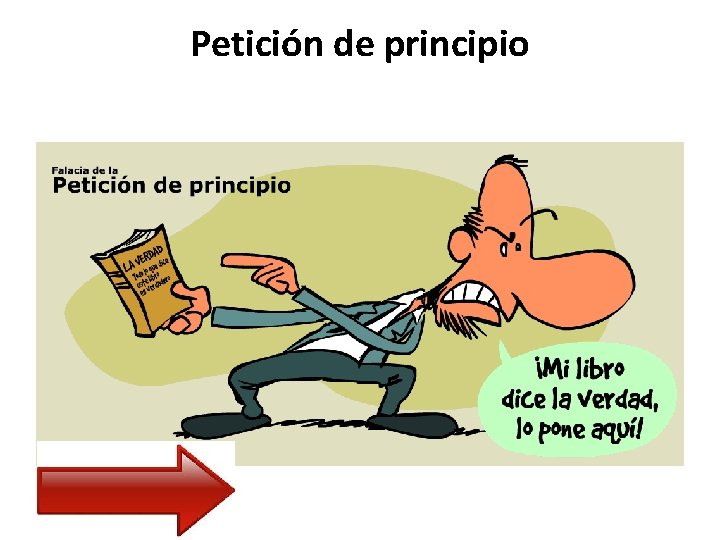 Petición de principio 