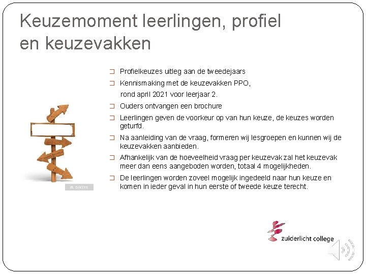 Keuzemoment leerlingen, profiel en keuzevakken � Profielkeuzes uitleg aan de tweedejaars � Kennismaking met Keuzemoment leerlingen, profiel en keuzevakken � Profielkeuzes uitleg aan de tweedejaars � Kennismaking met
