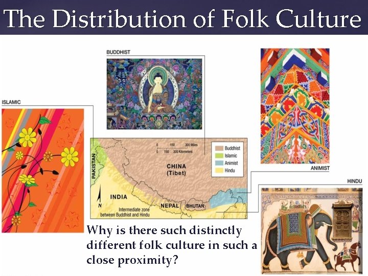 The Distribution of Folk Culture Why is there such distinctly different folk culture in