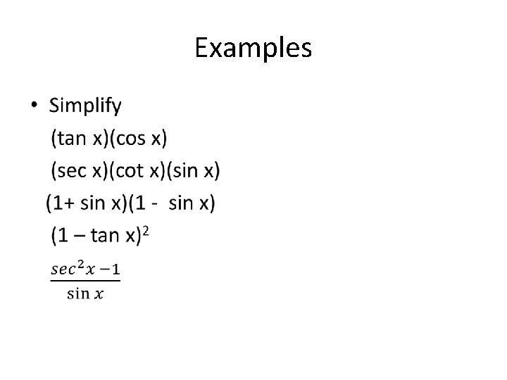 College Trigonometry BarnettZieglerByleen Chapter 4 Basic Trig Identities
