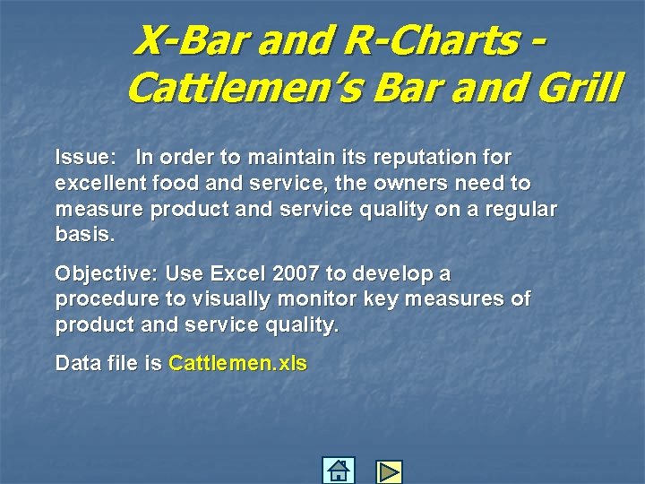 Guide to Using Excel 2007 For Basic Statistical