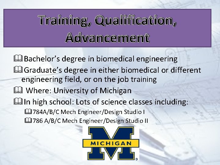 Biomedical Engineers Architecture and Engineering Sara Nevedal Lake