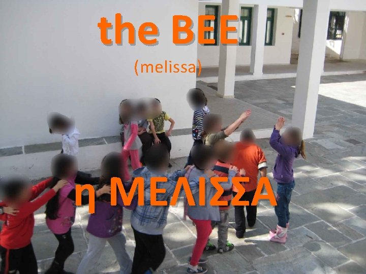 the BEE (melissa) η ΜΕΛΙΣΣΑ 