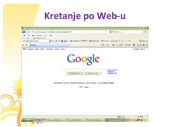 Kretanje po Web-u 