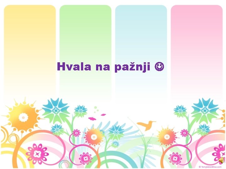 Hvala na pažnji 