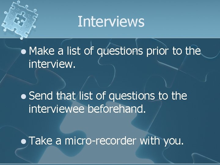 Primary Research April D Baker Secondary Research l