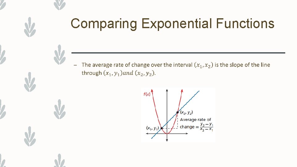 Comparing Exponential Functions – 