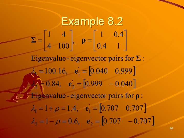 Example 8. 2 20 
