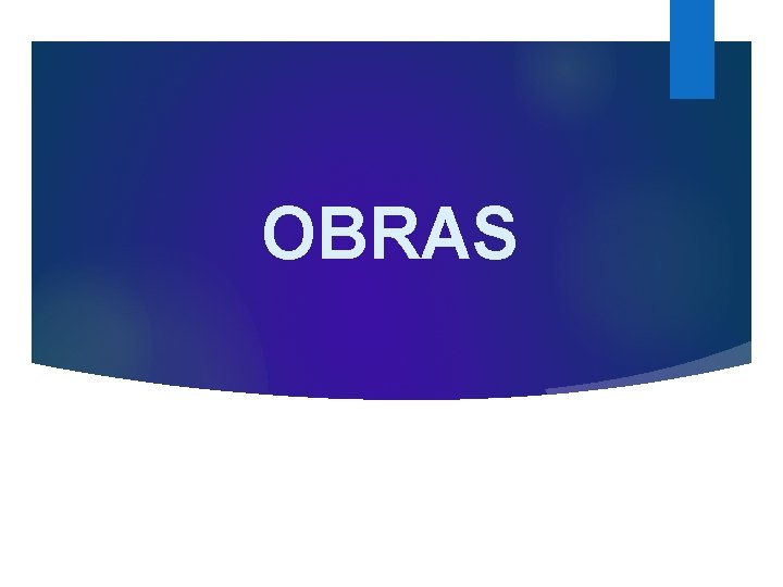 OBRAS 
