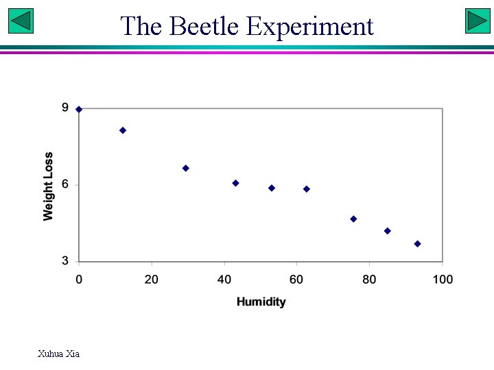 The Beetle Experiment Xuhua Xia 