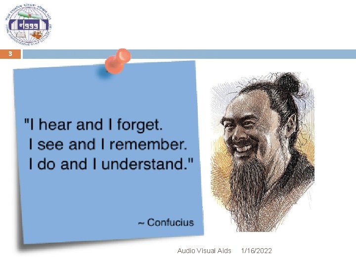 3 Audio Visual Aids 1/16/2022 