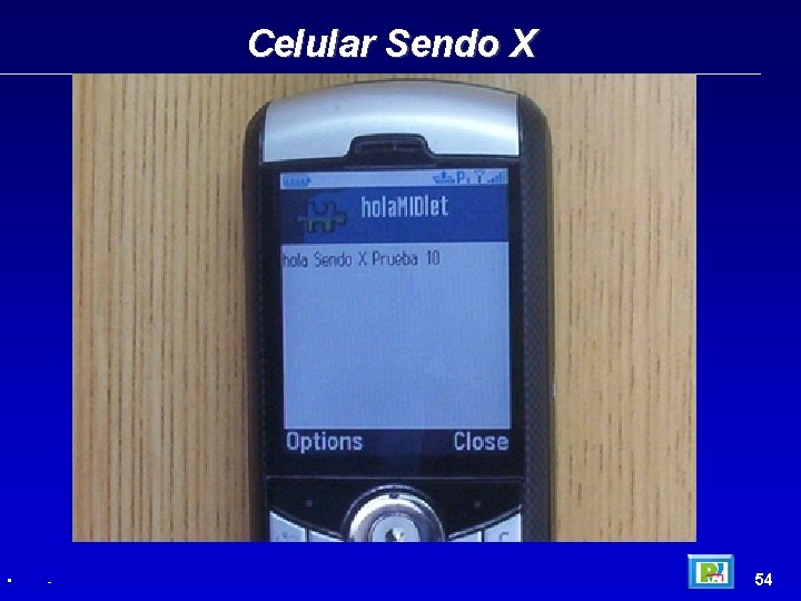 Celular Sendo X • - 54 