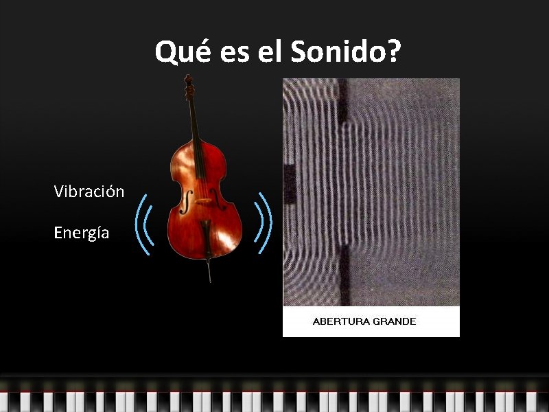 Qué es el Sonido? Vibración Energía 