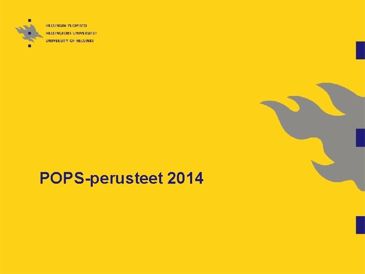 POPS-perusteet 2014 
