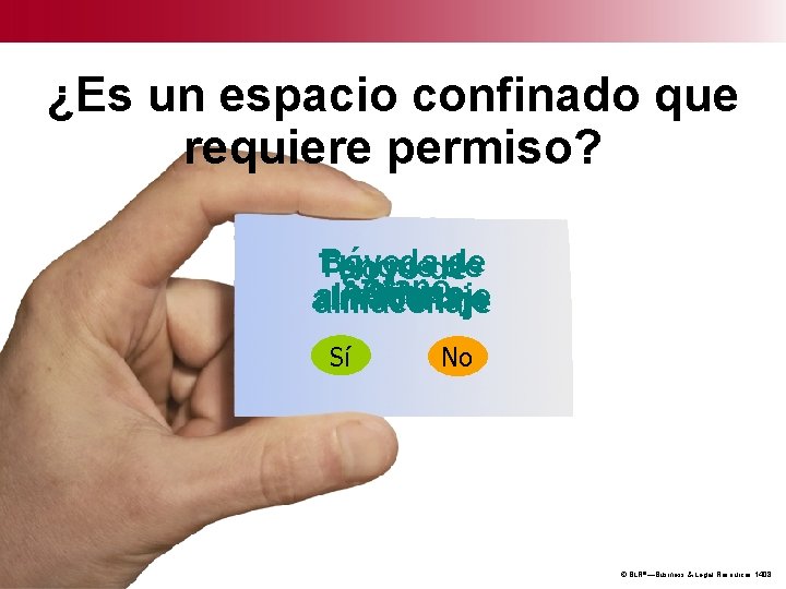 ¿Es un espacio confinado que requiere permiso? Bóveda de Tanque de Hoyo de Sótano