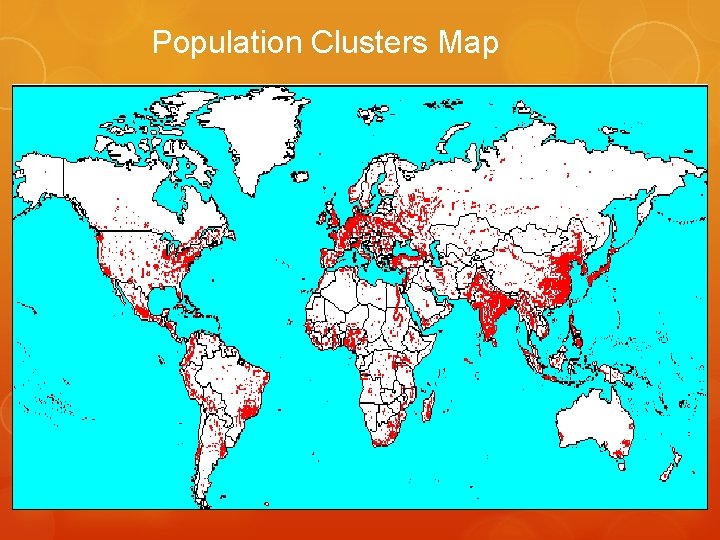 Population Clusters Map 