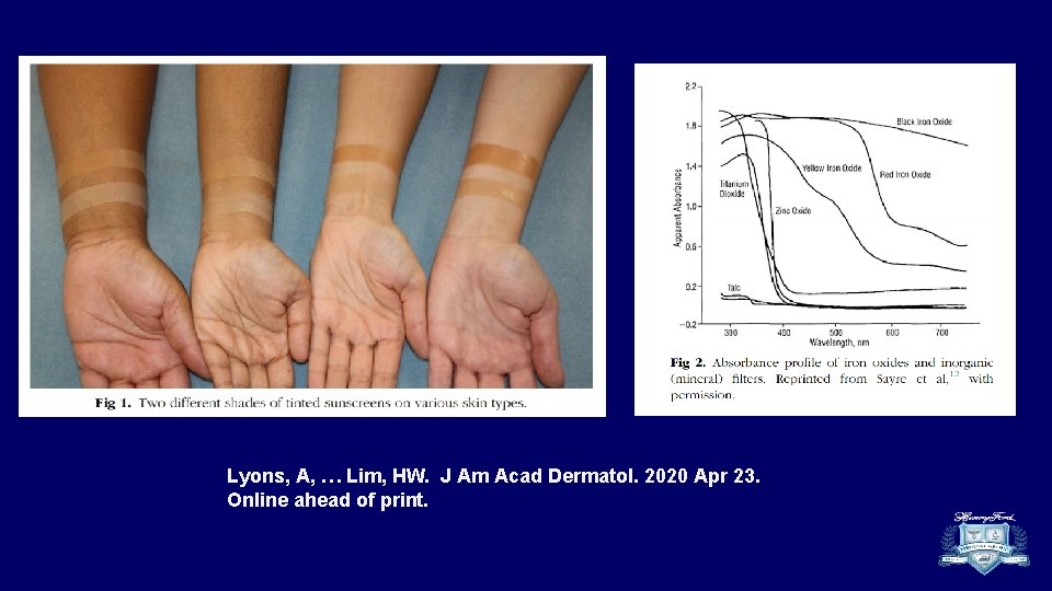 Lyons, A, … Lim, HW. J Am Acad Dermatol. 2020 Apr 23. Online ahead