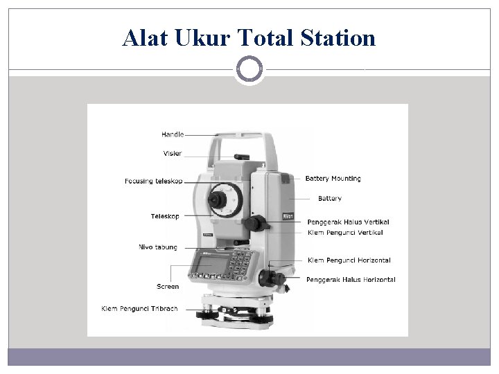 Alat Ukur Total Station 