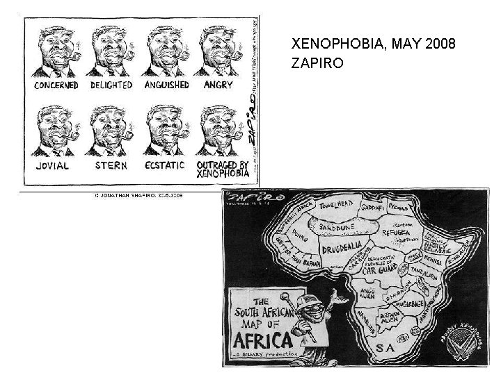 XENOPHOBIA, MAY 2008 ZAPIRO 